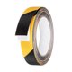 thumbnail image 1 of Cinta antideslizante sin rejilla de 1 pulgada x 16.5 pies PEVA para escalones, Amarillo/Negro, 1 of 5