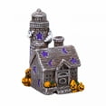thumbnail image 7 of LAMIRO Halloween Haunted House Resin Figurine - Modern Style Horror Decor Accessory for Halloween Decorations, 7 of 7