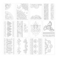 thumbnail image 1 of Yuarrent Mandala Stencil DIY Craft Wall Painting Stamping Scrapbooking  Card Decoración del hogar Serie 1, 1 of 1