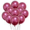 thumbnail image 1 of Globos Ztikug de látex metálico rojo, 18 pulgadas, 20 unidades, para cumpleaños, 1 of 6