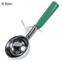 Grandest Birch Stainless Steel Fruit Mash Ice Cream Ball Scoop with Plastic Handle Kitchen Tool Durable Non Slip Kitchen Tool Ice