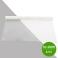 thumbnail image 6 of Agfabric 6Mil Plastic Covering Clear Polyethylene Greenhouse Film UV Resistant for Grow Tunnel and Garden Hoop, Plant Cover&Frost Blanket for Season Extension, W10'xL100', 6 of 7