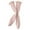 skin pink, variant on Xmarks Kids Girls Ruffle Slouch Socks - One Size - Ribbed Knee High Socks Athletic Crew Socks 1-12 Years dark grey