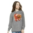 thumbnail image 3 of Awkward Styles Halloween Youth Sweatshirt Pumpkin Dinosaur Crewneck Tee for Kids, 3 of 5