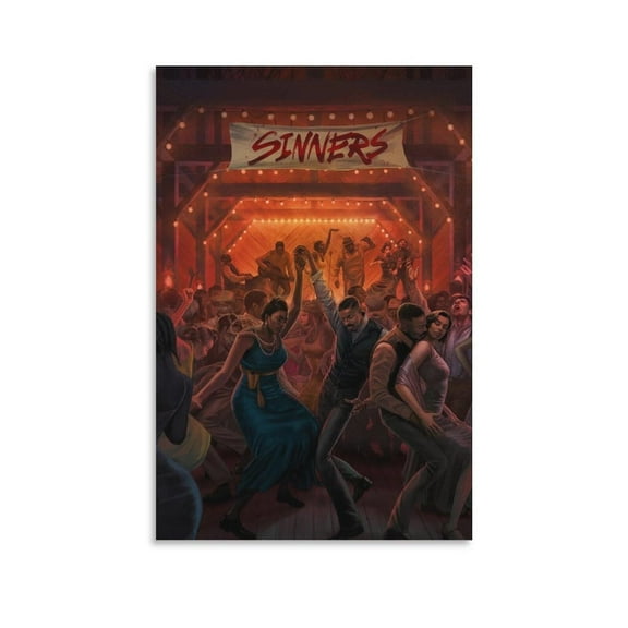 Sinners Art Movie Movie Cover (4) Decorative Painting Canvas Wall-Art Living Room Posters Bedroom Painting Posters