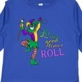 thumbnail image 4 of Inktastic Let the Good Times Roll Mardi Gras Jester Boys or Girls Long Sleeve Toddler T-Shirt, 4 of 5
