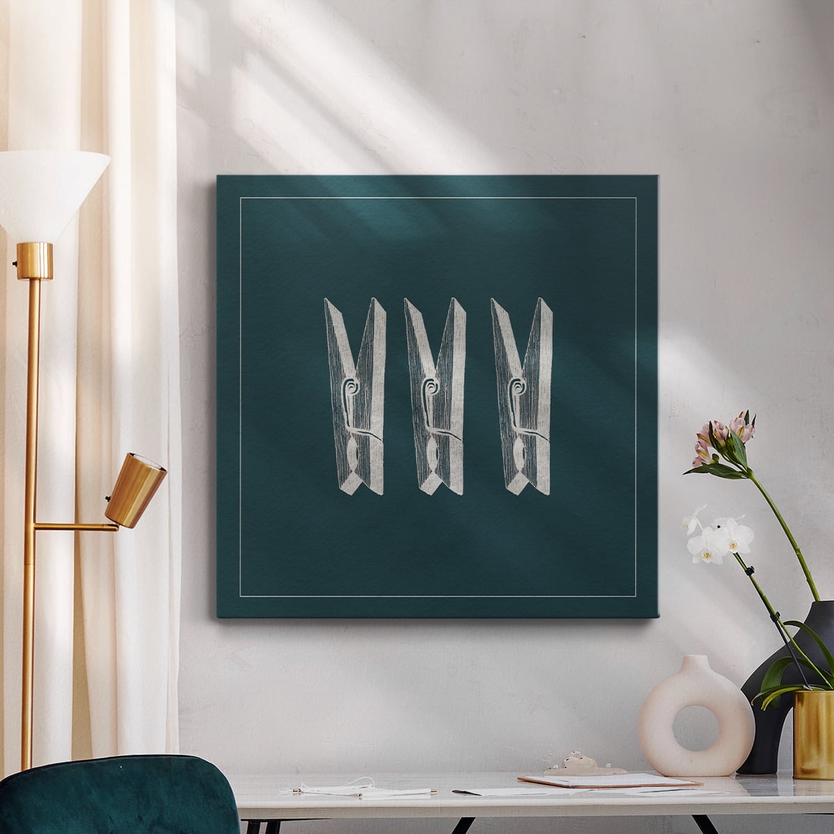 Wexford Home Laundry Tips II-Premium Gallery Wrapped Canvas, 10" x 10" - Ready to Hang