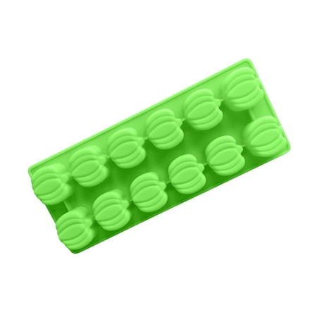 

VerPetridure Creative DIY Pumpkin Mold Cake Fondant Baking Mold Ice Tray Silicone