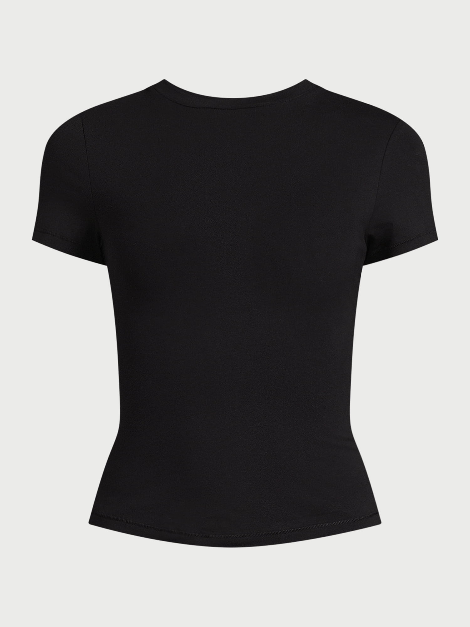 Scoop Women's Ultimate Refined Jersey Knit Fitted Baby Tee, Sizes XS-XXL