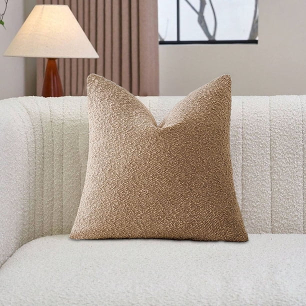 Throw Cushion Cover Good Quality Thick Imitation Lamb Teddy Curly Hair