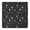 Black White Gothic-1, variant on Black White Gothic Dreamcatcher Moon Star Pattern Square Fitted Tablecloth with Elastic Edge,Square Table Cover,Washable Elastic Table Cover for Home Kitchen Party Decor 34"x34"