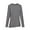 Dark Gray, variant on Women's Thermal Tops Fall Lightweight Layering Shirts Casual Long Sleeve Side Slit Basic Shirts Soft Plain Lounge Blouses(Medium,White)