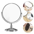 thumbnail image 3 of Swivel Dual Sided Magnifying Makeup Mirror Tabletop Vanity Mirror, 3 of 8
