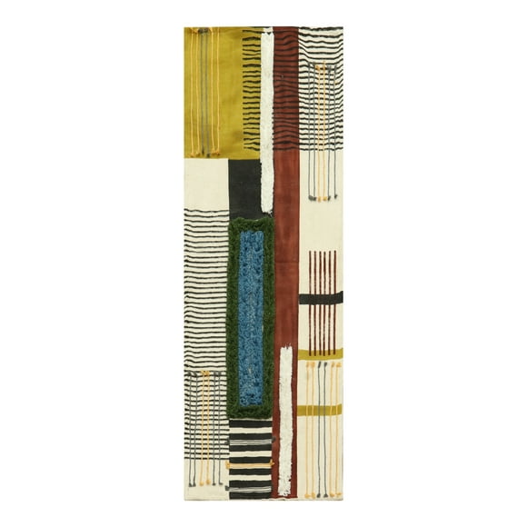 Casavani Hand Tufted Blue Cotton Rug Custom Dining Room Carpets Home Decor Kilim 9x15 feet