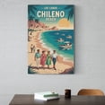 thumbnail image 6 of Retro Vintage Travel Poster Wall Art Chileno Beach Los Cabos Mexico Scenic Seaside Coastal Print Canvas Poster, 6 of 8