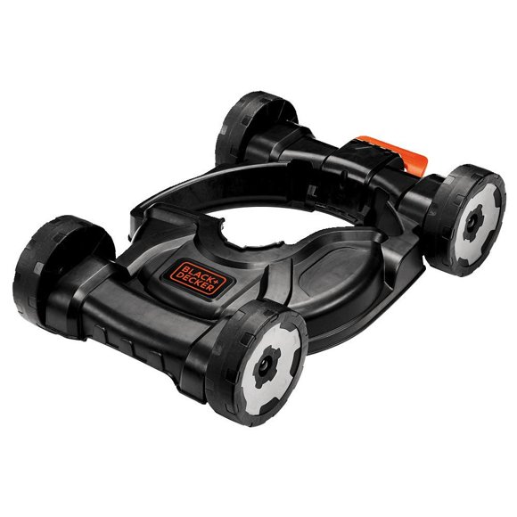 Cortadora de césped BLACK+DECKER con plataforma extraíble para podadora de hilo
