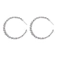 thumbnail image 1 of PVCS Fashion Simple Geometric Double Layer Square Personality Earrings Female, 1 of 1