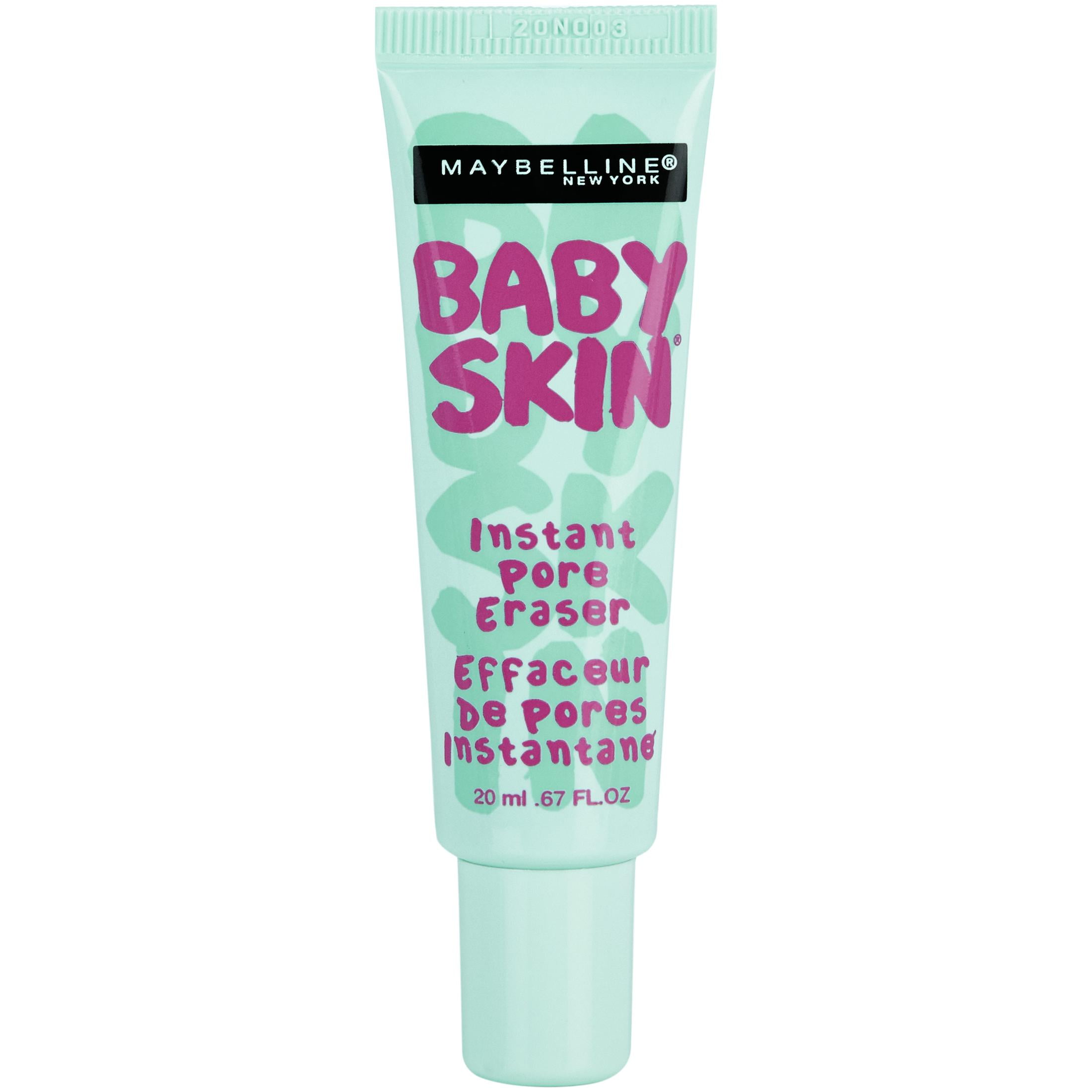 化粧下地 Maybelline Baby Skin Pore Eraser 01 Maybelline Baby Skin Instant Pore Eraser, Clear Primer, 0.67 fl oz