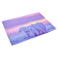 thumbnail image 2 of CADecor Polar Bear Cubs Canadian Arctic Sunset Non-Slip Bath Mat Rug Bath Doormat Floor Rug 30x18 inches, 2 of 2