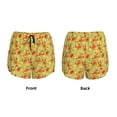 thumbnail image 3 of Balery Crab Lobster Pattern Women's Running Shorts with Liner 2 Pockets Elastic Workout Athletic Gym Yoga Shorts-Medium, 3 of 7
