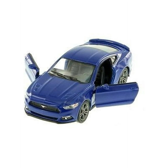 5" Kinsmart 2015 Ford Mustang GT Diecast Model Toy Car 1:38 Blue