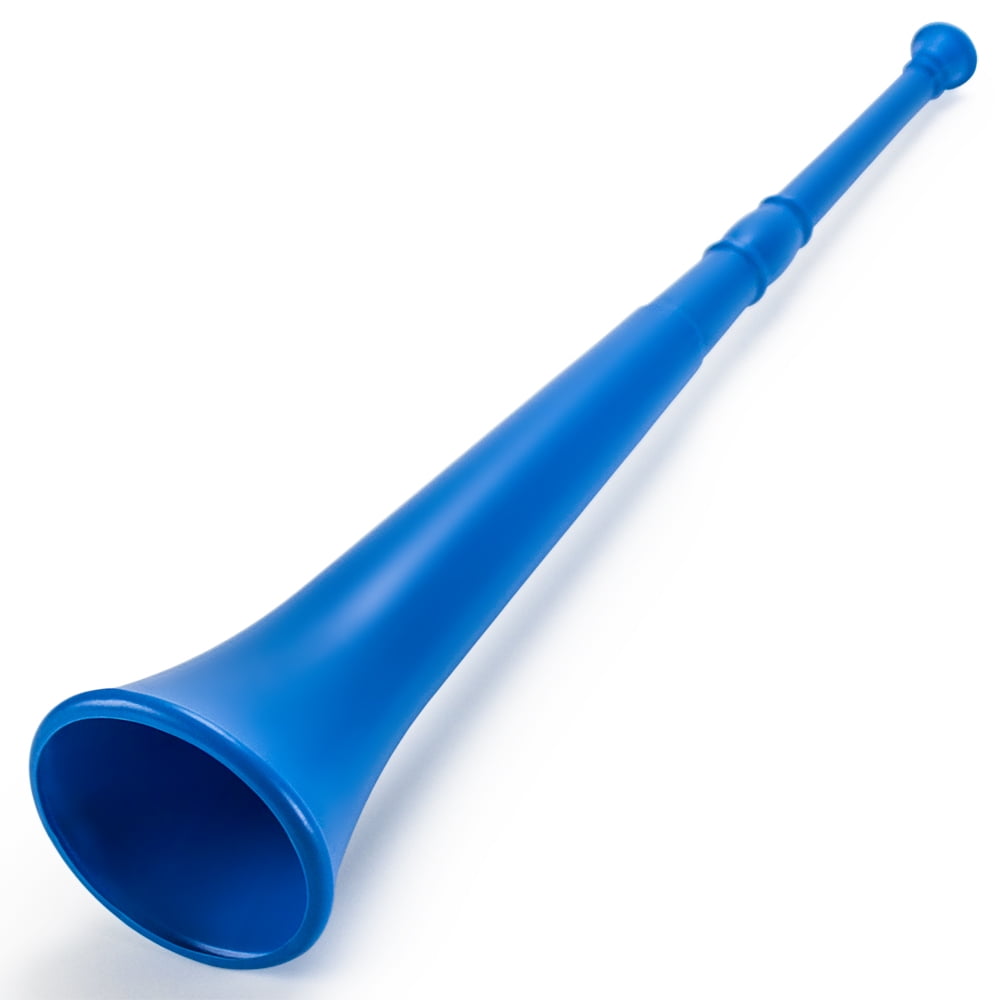 Blue 26in Plastic Vuvuzela Stadium Horn Collapses To 14in Walmart Com Walmart Com
