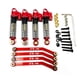 thumbnail image 1 of Vogacara RCGOFFLOW-amortiguador de presión negativa de alta resistencia, aleación de aluminio, 8 Uds., para 1/24 Rc, amortiguador de presión Kits de construcción modelo Rojo, 1 of 6