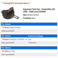 thumbnail image 2 of Expansion Tank Cap - Compatible with 2006 - 2008 RX400h 2007, 2 of 2