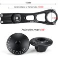 thumbnail image 5 of Adjustable MTB Stem 31.8mm 70 Degree - 90/110/130/145mm Bike Stem Riser for Handlebar - Aluminum Alloy Mountain Bike Handlebar Riser Extender for MTB Road City Bike Bicycle, 5 of 12