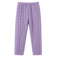 thumbnail image 6 of yillto Women Fleece Nightgowns Long Sleeve Plush Loungewear Sherpa Fuzzy Pajamas Pants 2 Piece, 6 of 7