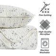 thumbnail image 4 of Southshore Fine Living, Inc. Oversized King Quilt Bedding Set, 3-Piece, King Size Grey Quilt with 2 Shams, Sweet Flowers Floral Quilt Bedspread for King and California King Beds, Microfiber, Grey, 4 of 8