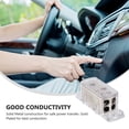 thumbnail image 6 of LEORX 2Set Silver Transparent Amplifier Distribution Block for Cars RVs, 6 of 8