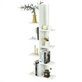 thumbnail image 6 of Giantex 7-Tier Bookshelf, Multipurpose Space-Saving Storage Display Stand w/8 Open Well-Arranged Shelves, White, 6 of 6