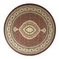 thumbnail image 3 of Linon Home Decor Persian Treasures Area Rug Collection, Black and Cream, 5' x 7.6', 3 of 5