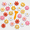 Vivid-Flower, variant on 24 Non Slip Bathtub Stickers Flower Vivid