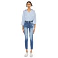 thumbnail image 2 of Kancan - Women's HIGH Waist Ankle Length Two Button Jeans - KC7317, 2 of 10