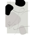 thumbnail image 2 of 1x Studio II 11x14 White Modern Wood Framed Museum Art Print Titled - Shapes Autograph, 2 of 4