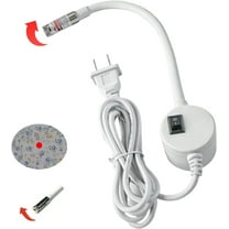 Sewing Machine Guide Positioning Light, Magnetic Positioning Quilting Light Guide for Sewing Machine, Adjustable Magnetic Attachment, Multi-Mode Line/Cross/Dot (Positioning Light * Dot)