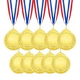 thumbnail image 2 of 10 piezas de de premio para niños, trofeo de participación en de metal, decorativo de aleación de zinc para niños, para competiciones,, 2 of 10