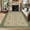 Green, variant on 6x9 Area Rugs Washable Rugs for Living Room, Boho Vintage Rug Non Slip Low Pile Stain Resistance Indoor Soft Large Carpet for Bedroom Dining Room Office Red