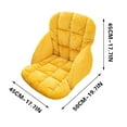 thumbnail image 7 of Heating pad, Heated Seat Cushion Desk Chair Cushion Non-Slip Rocking Chair Cushion Soft Heated Seat Pad Ties USB Heating Thickened Seat Warmer for Office Chair,Rocking Chair,Computer Chai, 7 of 7