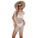 thumbnail image 1 of Womens Sexy Clothing Swimsuit Cover Hollow-Out Tassel Cover-Ups Loose Bathing Suit Sunscreens Shirt Pullover Beach Dress, 1 of 4