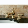 thumbnail image 3 of Kingston Brass  Nuovo Lever Widespread Bathroom Faucet Oil Rubbed bronze Rubbed, 3 of 4