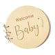 thumbnail image 3 of Libro de visitas para Baby Shower, libro de recuerdos de 8,46 pulgadas, 40 páginas, libro de visitas portátil de consejos de madera para imágenes,, 3 of 9
