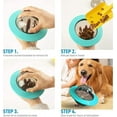 thumbnail image 2 of Woofy Dog Planet Interactive Toy Puzzle Iq Treat Ball, Food Dispensing Chew Toys For Medium To Large Dogs - Multicolor, 2 of 4