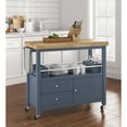 thumbnail image 2 of ClickDecor Anson Kitchen Cart Gray, 2 of 12