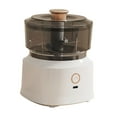 thumbnail image 2 of DOLITY Food Processor Blender Chili Pepper Shredder 350ml Kitchen Tools Electric Garlic white, 2 of 9