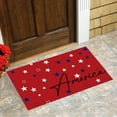 thumbnail image 4 of Funny Independence Day Doormat Patriotic Memorial Day Welcome Mat Non-Slip Entrance Door Rugs Area Rug Tape for Hardwood Floors Summer Indoor Home Decor Front Door Mats Summer Decoration 16x24IN, 4 of 7