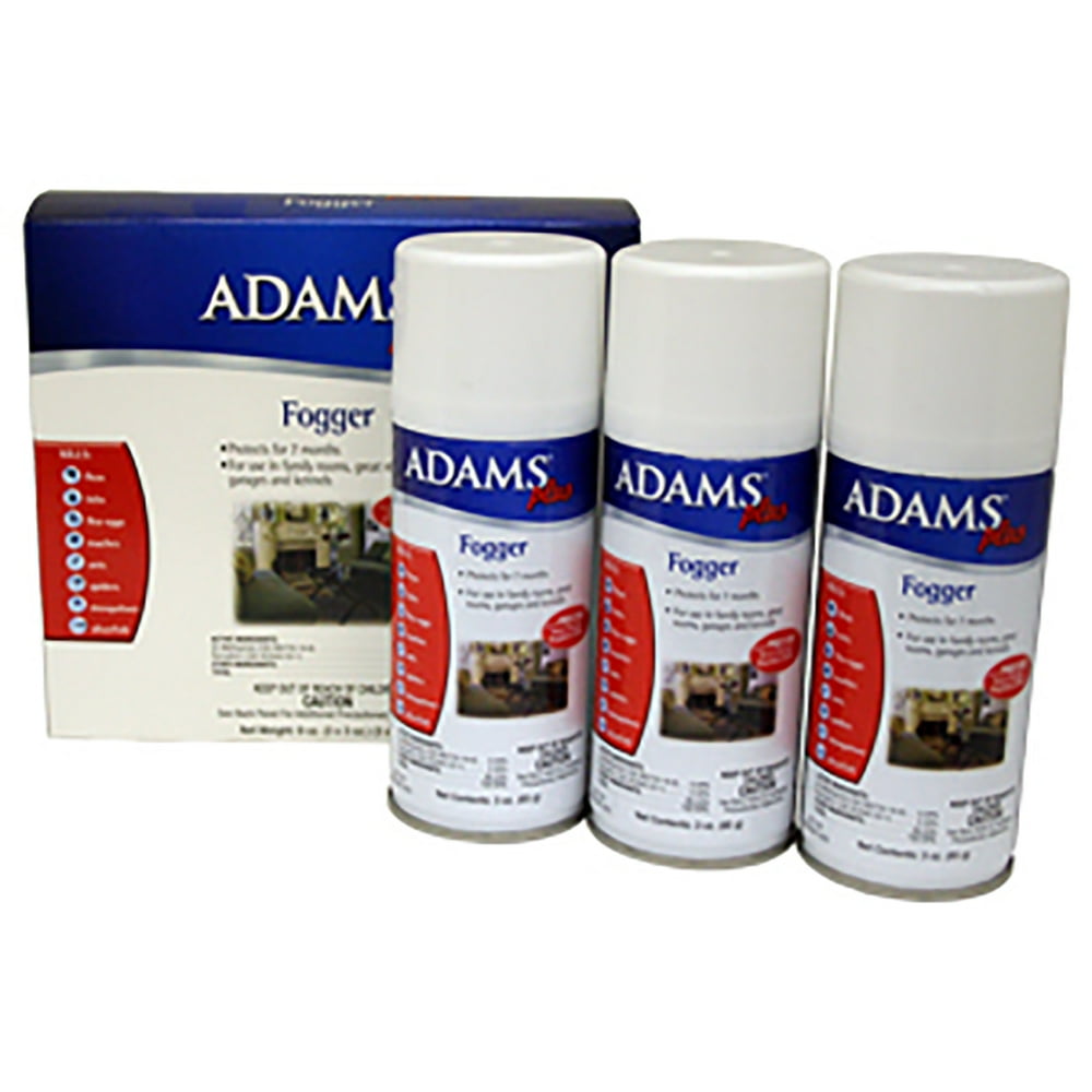 ADAMS FLEA & TICK INDOOR FOGGER ETO 3PK 3OZ