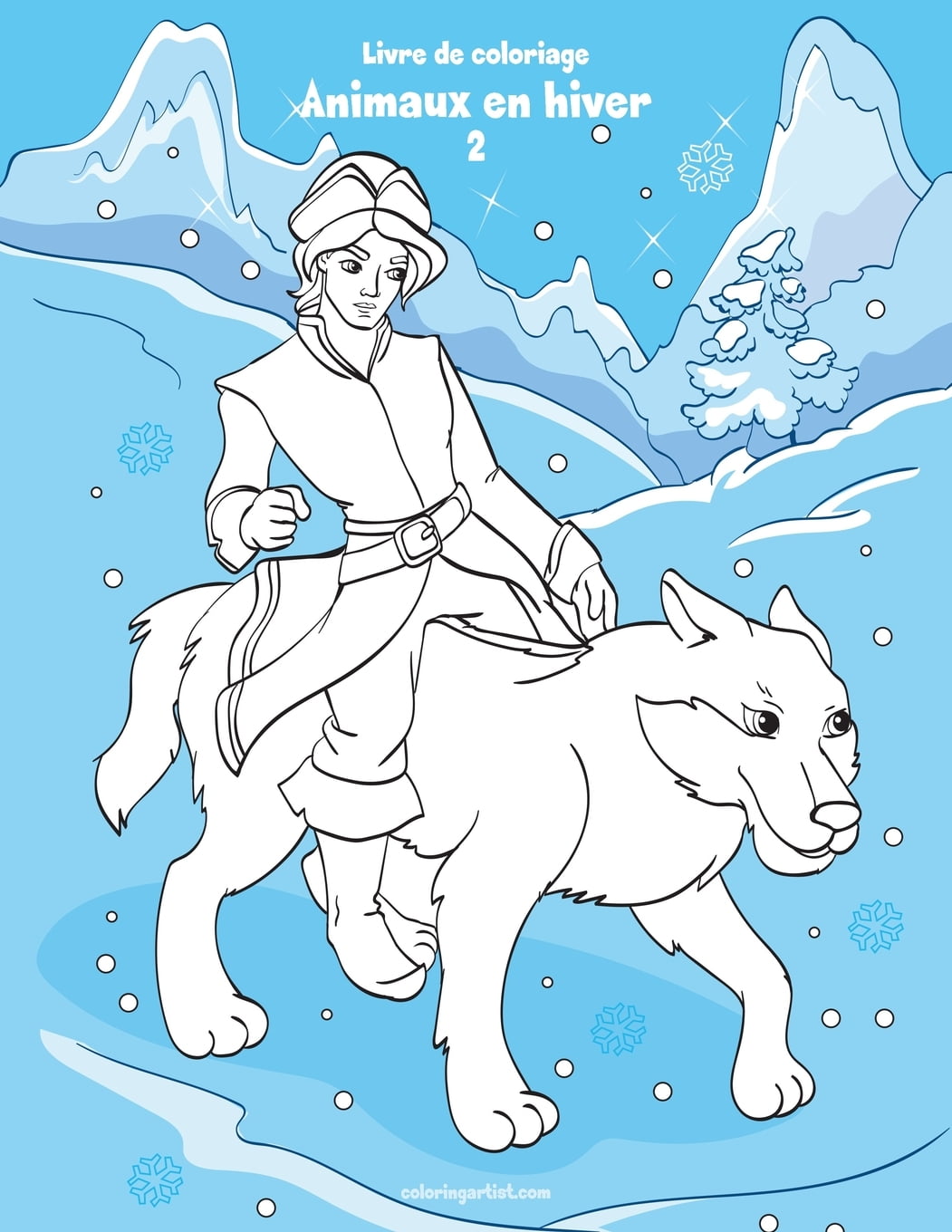 Animaux En Hiver Livre de coloriage Animaux en hiver 2 (Series #2